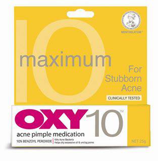 ครีมแต้มสิว OXY10