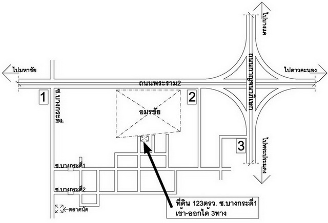 ที่ดินพระราม2 ซอยบางกระดี่1