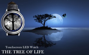 นาฬิกาข้อมือแฟชั่น-led-หน้าจอสัมผัส-tree-of-life-