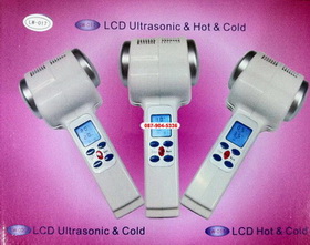 เครื่องนวดหน้าultrasonic-ระบบร้อนเย็น-รุ่นมีหน้าจอlcd