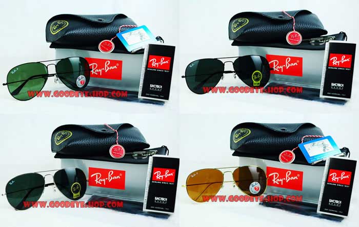 ขายแว่นตาเรย์แบน-แว่นตากันแดด-rayban-aviator-rb3025-rb3026-s