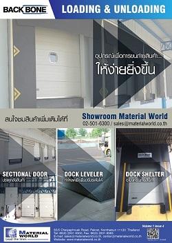 sectional-door-warehouse-solution-เพื่องานขนถ่ายสินค้ามาตรฐา