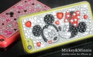 เคสมือถือแบบแข็งใส-ปิดลายเจเวลี่ดีสนีย์น่ารัก-สำหรับไอโฟน-5c