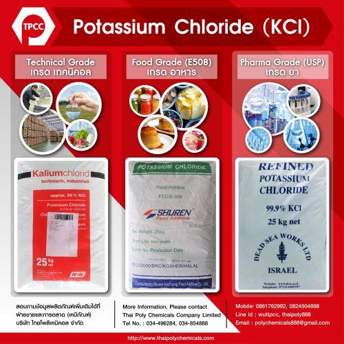 โพแทสเซียมคลอไรด์--potassium-chloride--kcl--food-grade--โปแต