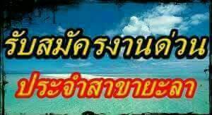 บริษัททำการตลาดเกี่ยวกับสินค้าสุขภาพ-ขยายสาขา-quot;_ยะลา-quo