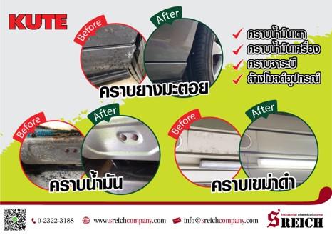 เลือก-kute-ไปขจัดคราบยางมะตอย-ที่กระเด็นโดนรถคันโปรดของคุณ