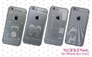 เคสมือถือแบบแข็งใส-มารูโกะจังน่ารัก-สำหรับไอโฟน-6-นำเข้าญี่