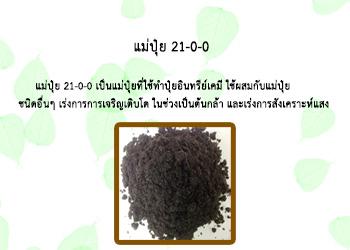 จำหน่ายแม่ปุ๋ย-21-0-0-เป็นแม่ปุ๋ยที่ใช้ทำปุ๋ยอินทรีย์เคมี