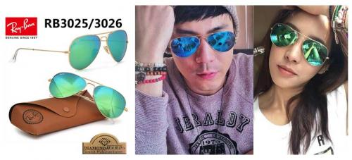 ขายแว่น-rayban-aviator-diamondhard-rb3025_rb3026