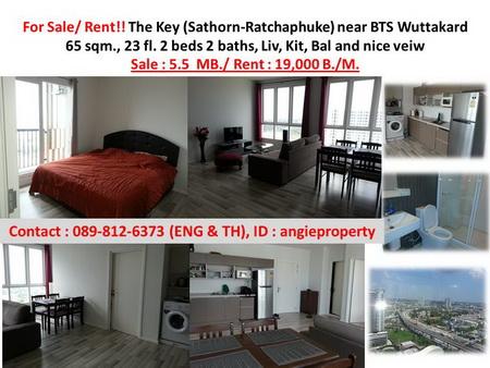 for-sale_-rent!!-condo-the-key-sathon-ratchaphruek-near-bt