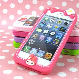 กรอบเคสซิลิโคนนุ่มนิ่ม-hello-kitty--amp;-melody