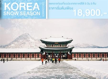 โปรแกรม-korea-snow-season-5วัน-3คืน-เที่ยวเกาหลีสัมผัสหิมะให