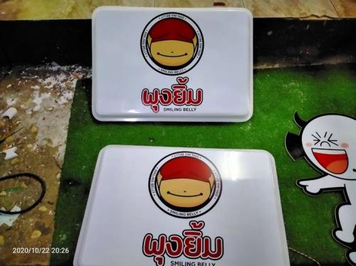 กล่องไฟร้านอาหาร-ตกแต่งร้าน