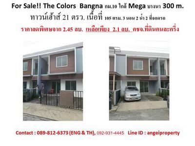 for-sale-!--townhouse-“the-color-s”--bangna--km.-8--near---m