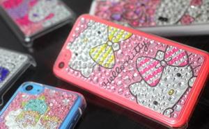 เคสมือถือแบบแข็งใส-ติดลายซานริโอ้จิวเวรี่น่ารัก-สำหรับไอโฟน-